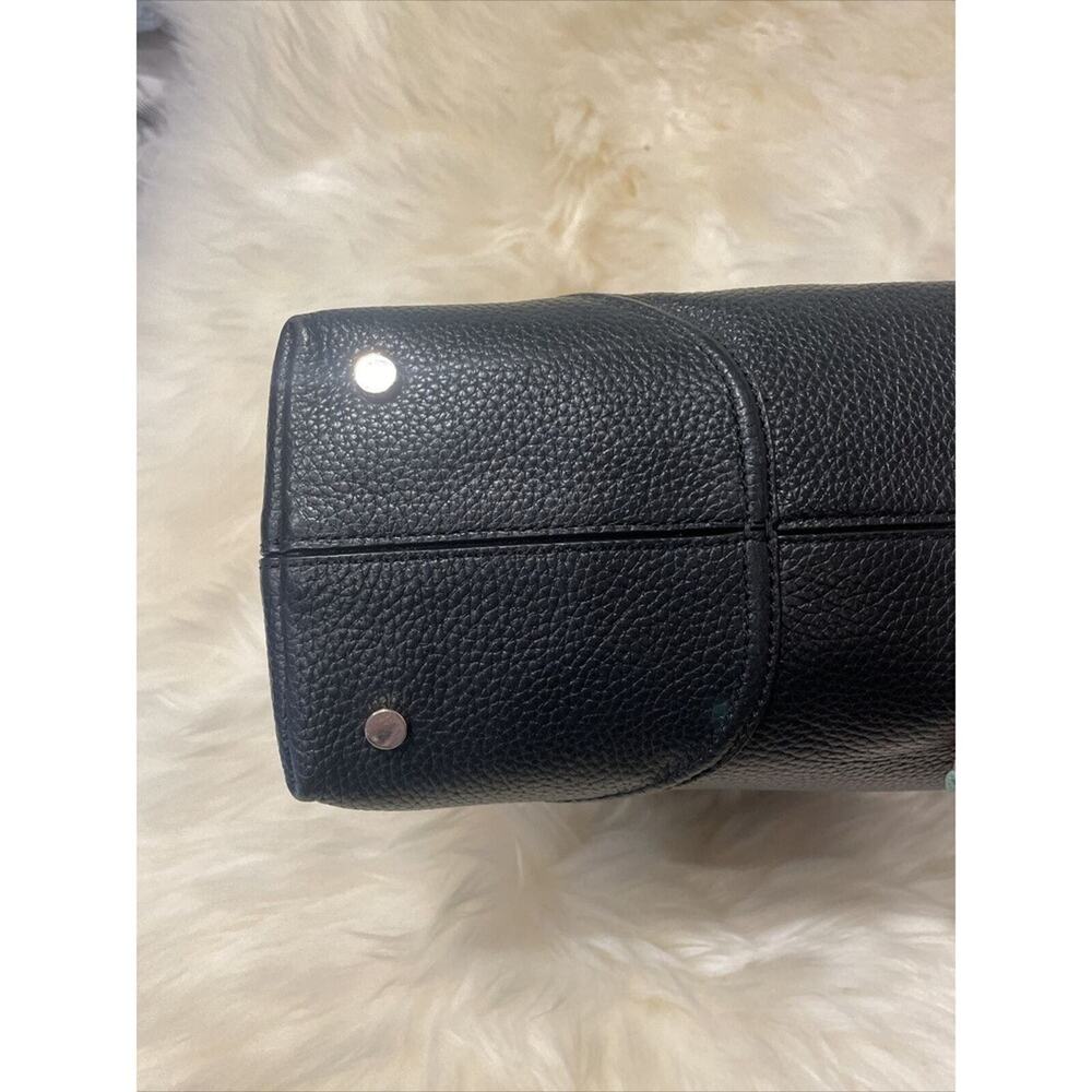 Kate Spade New York Carolyn Black Pebble Leather Shoulder Bag / Purse - Picture 6 of 8